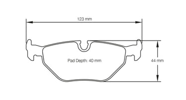 Pagid Racing Brake Pads No. 1285 - Discovery Parts